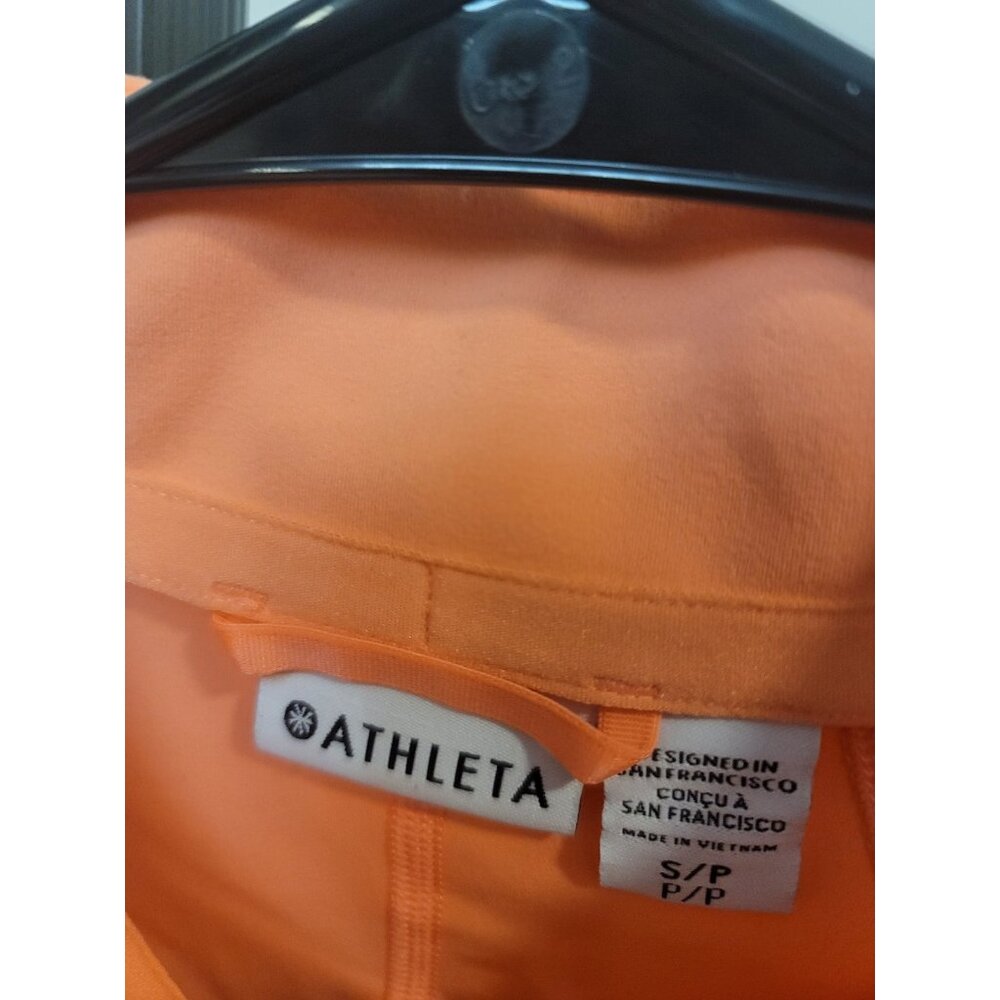 Athleta Salutation Jacket Size Small Peach Color … - image 3